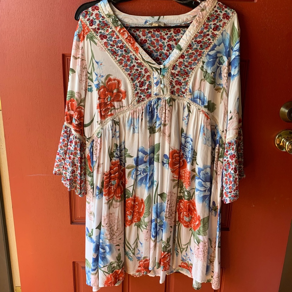 Floral UMGEE tunic dress